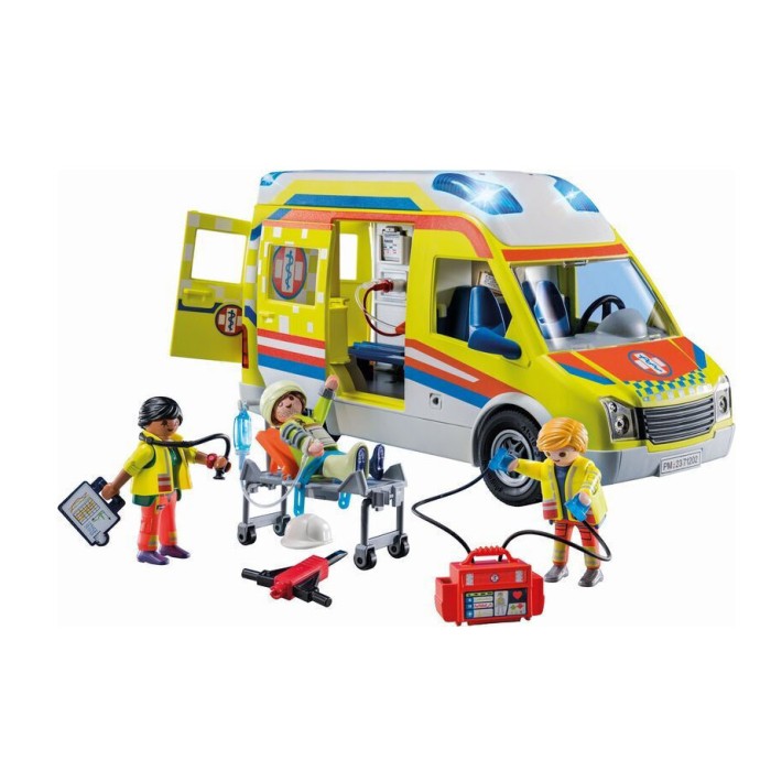 Playmobil City Life Ασθενοφόρο με Διασώστες για 4-10 ετών