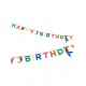 Talking tables Γιρλάντα Happy Birthday Animals