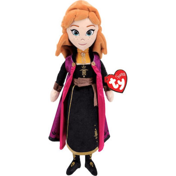 Λούτρινο Disney Beanie Boos Άννα Frozen με Ήχο 40 εκ.