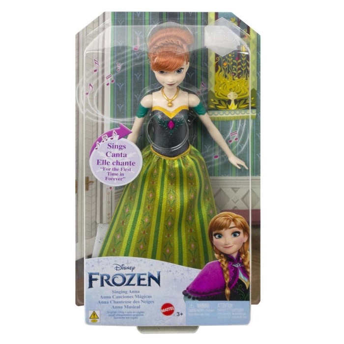 Mattel Κούκλα Frozen Anna για 3+ Ετών