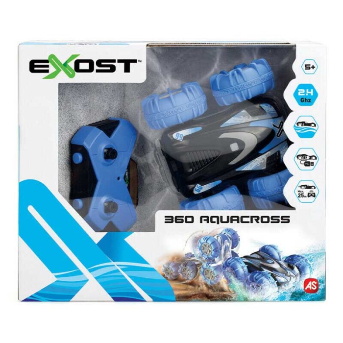 Exost 360 Aquacross Τηλεκατευθυνόμενο Αυτοκίνητο Stunt Μπλε