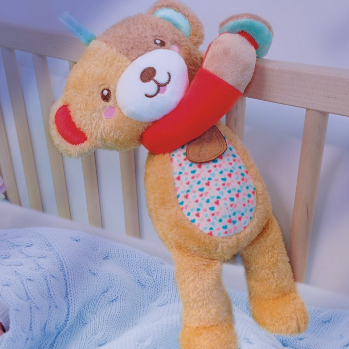 Clementoni Love Me Bear από Ύφασμα για Νεογέννητα