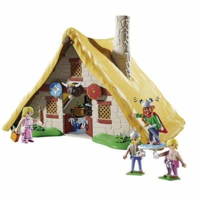 Playmobil Asterix: Η Καλύβα Του Αρχηγού Μαζεστίξ 