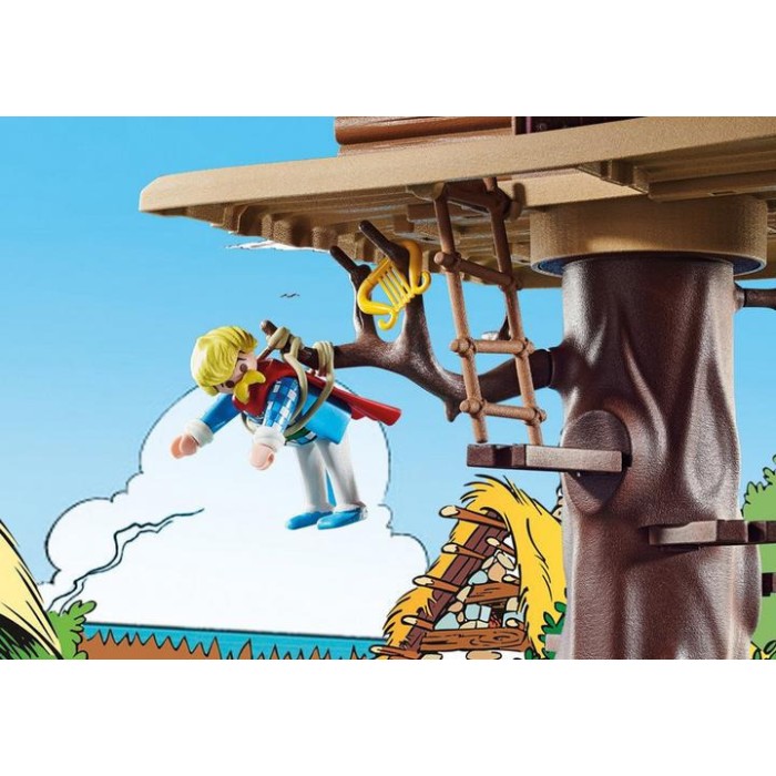Playmobil Asterix: Το Δεντρόσπιτο Του Βάρδου Κακοφωνίξ 