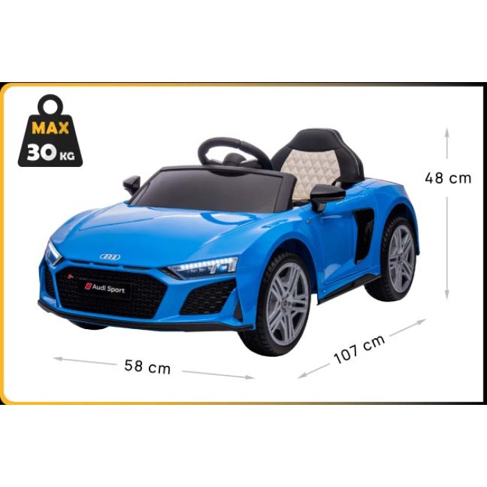 Αυτοκίνητο Audi R8 Spyder Original License 12V - Μπλε 