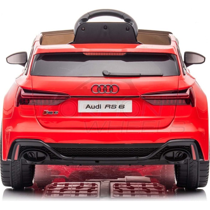 Αυτοκίνητο Audi RS6 Original License 12V - Κόκκινο 