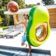 Swim Essentials: Στρώμα θαλάσσης με φουσκωτή μπάλα για παιδιά από 11+ ετών - "Avocado"