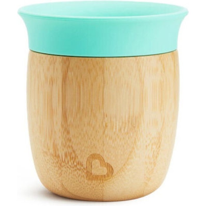 Munchkin Παιδικό Ποτηράκι από Bamboo Γαλάζιο 148ml για 6m+