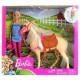 Barbie Κούκλα & Άλογο
