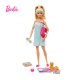 Barbie Κούκλα σε Σπα Μαζί με Κουταβάκι 