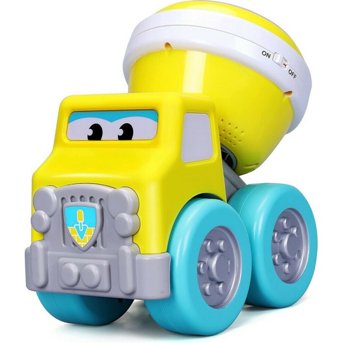 Bburago Μπετονιέρα Junior Drive N Rock Tow Truck with Drum για 3+ Ετών