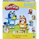 Play-Doh Πλαστελίνη - Παιχνίδι Bluey Make & Mash Costumes για 3+ Ετών, 11τμχ