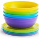 Munchkin Σετ Φαγητού Love-a-Bowls από Πλαστικό με Αντιολισθητική Βάση Πολύχρωμο 10τμχ 