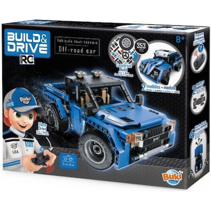 Buki Παιχνίδι Κατασκευών Πλαστικό 4x4 R/C για Παιδιά 8+ Ετών