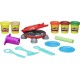Hasbro Play-Doh Πλαστελίνη - Παιχνίδι Burger για 2+ Ετών, 5τμχ