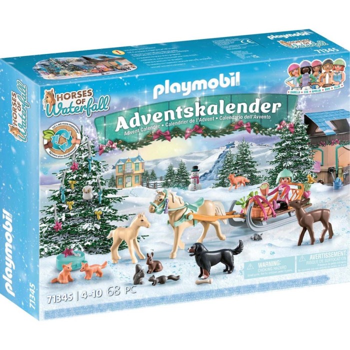 Playmobil Horses Of Waterfall Βόλτα Με Το Έλκηθρο για 4-10 ετών