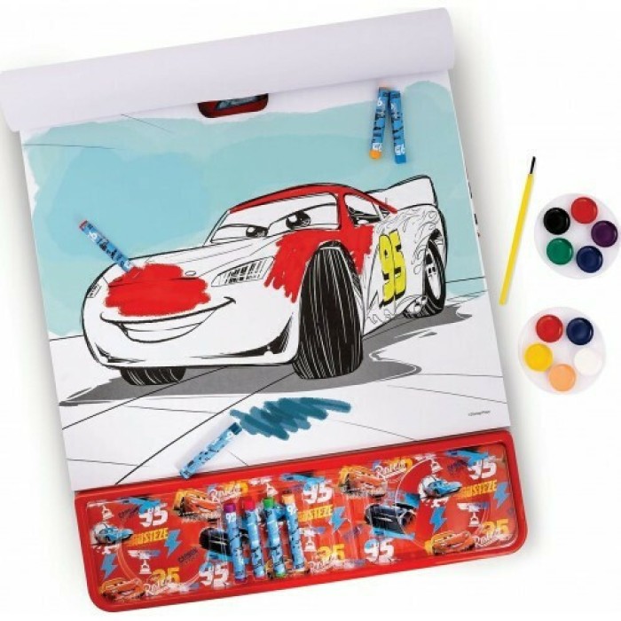 Ζωγραφική Giga Block Disney Cars 4 Σε 1 