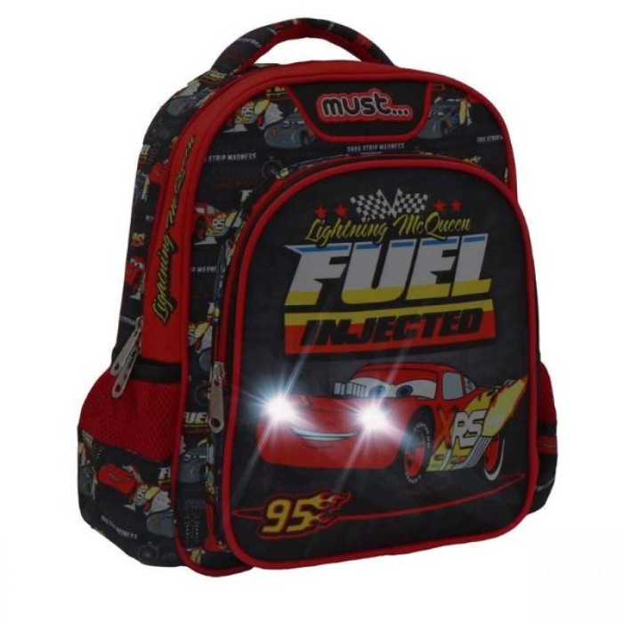 Must Cars Fuel Injected Σχολική Τσάντα Πλάτης Νηπιαγωγείου Πολύχρωμη 