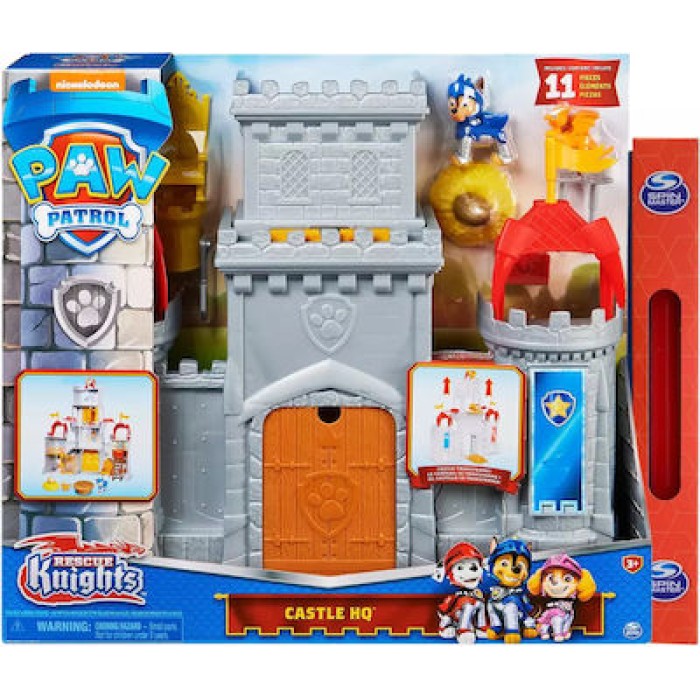 Παιχνιδολαμπάδα Paw Patrol Rescue Knights - Castle για 3+ Ετών Spin Master