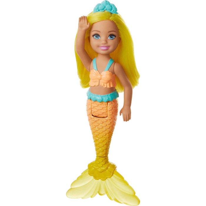 Mattel Κούκλα Barbie Dreamtopia Chelsea Mermaid για 3+ Ετών 13εκ.