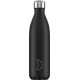 Chilly's Matte Black Μπουκάλι Θερμός 0.26lt