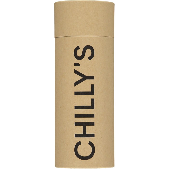 Chilly's Matte Black Μπουκάλι Θερμός 0.26lt