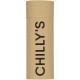Chilly's Matte Black Μπουκάλι Θερμός 0.26lt