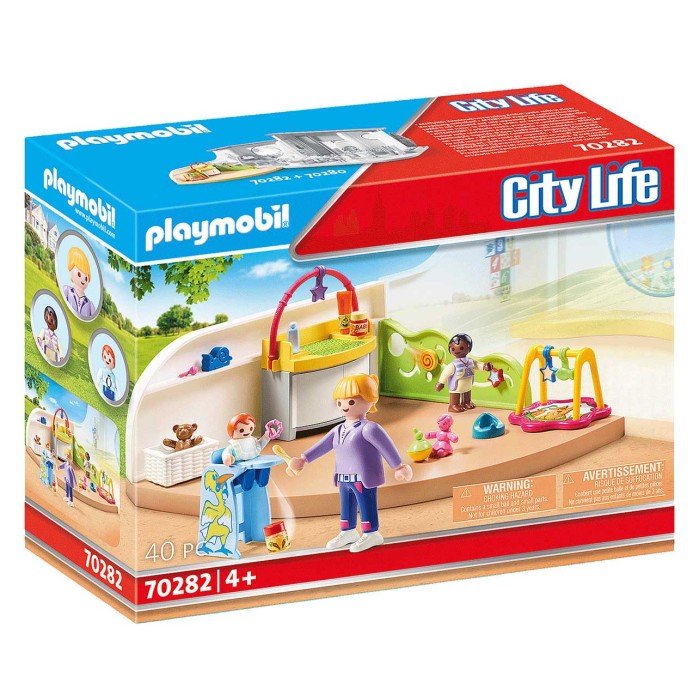 Playmobil City Life Αίθουσα για Μωρά για 4+ ετών