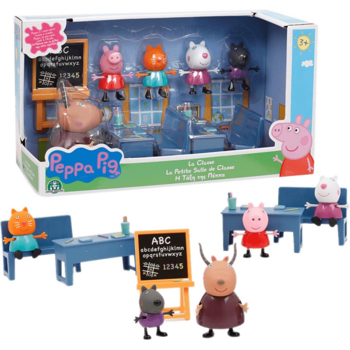 Παιχνίδι Μινιατούρα Peppa Pig Classroom Playset