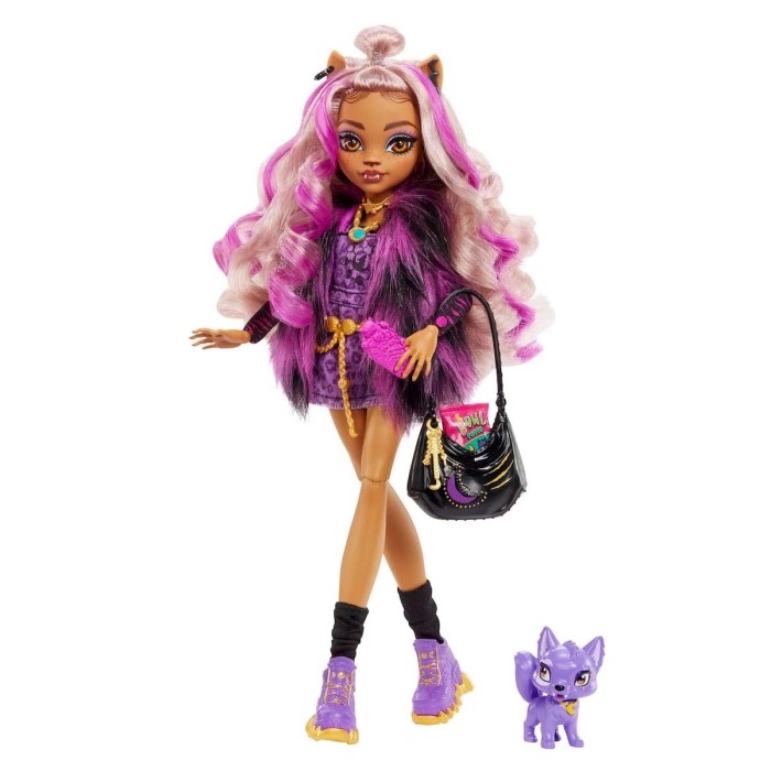 Κούκλα Monster High Crescent Clawdeen Wolf για 4+ Ετών
