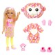 Κούκλα Barbie Cutie Reveal Μαιμουδάκι για 3+ Ετών