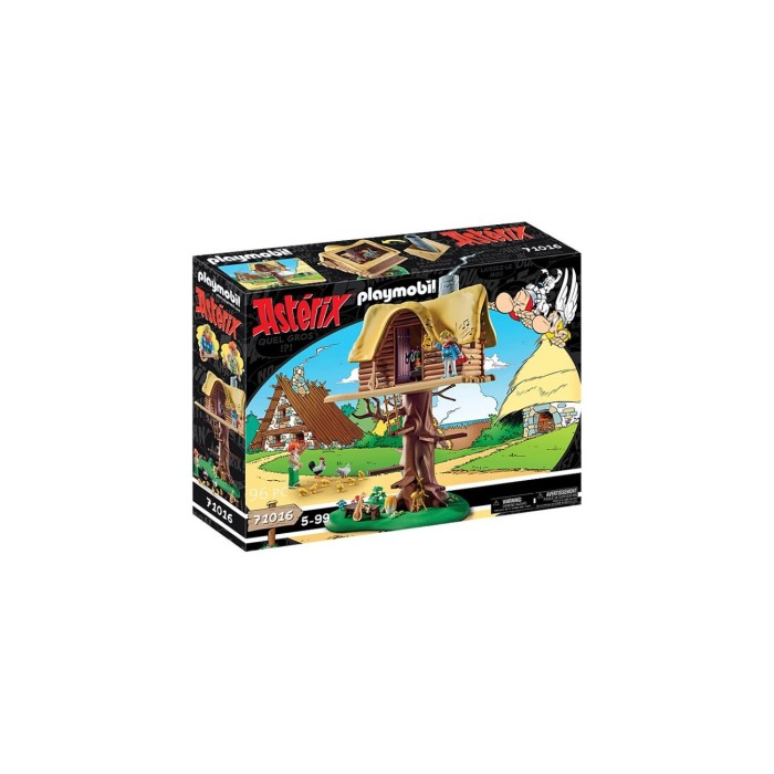 Playmobil Asterix: Το Δεντρόσπιτο Του Βάρδου Κακοφωνίξ 