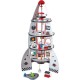 Hape Early Explorer Ξύλινο Διαστημόπλοιο Four-Stage Rocket Ship