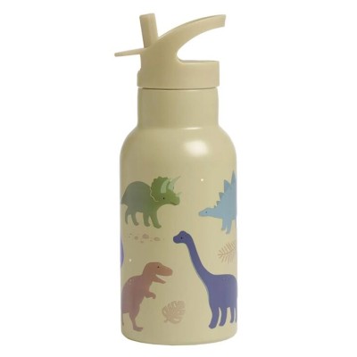 A Little Lovely Company: Μπουκάλι με διπλό τοίχωμα από ανοξείδωτο ατσάλι 350ml Dinosaurs