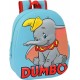 Safta Dumbo 3D Σχολική Τσάντα Πλάτης Νηπιαγωγείου σε Γαλάζιο χρώμα 