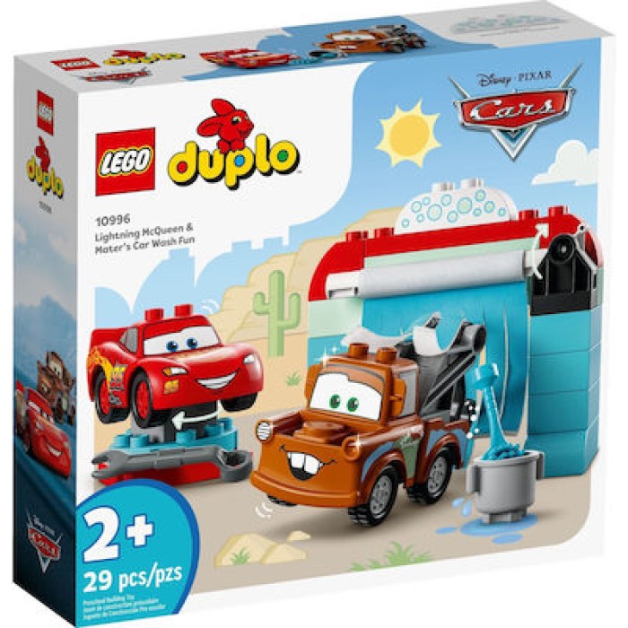 Lego Duplo Lightning McQueen & Mater's Car Wash Fun για 2+ ετών