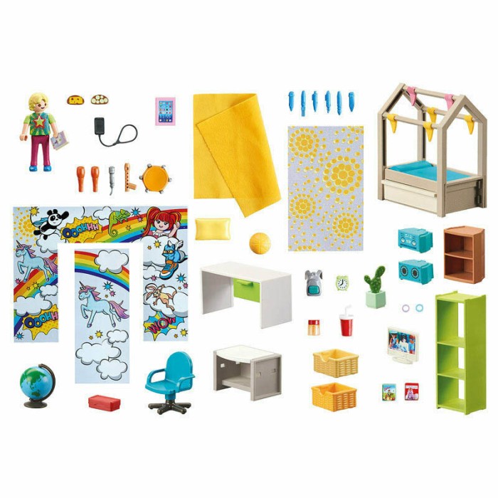 Playmobil City Life Μοντέρνο Εφηβικό Δωμάτιο για 4-10 ετών