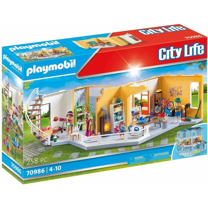 Playmobil City Life Επιπλωμένη Επέκταση Ορόφου για το Μοντέρνο Σπίτι για 4-10 ετών