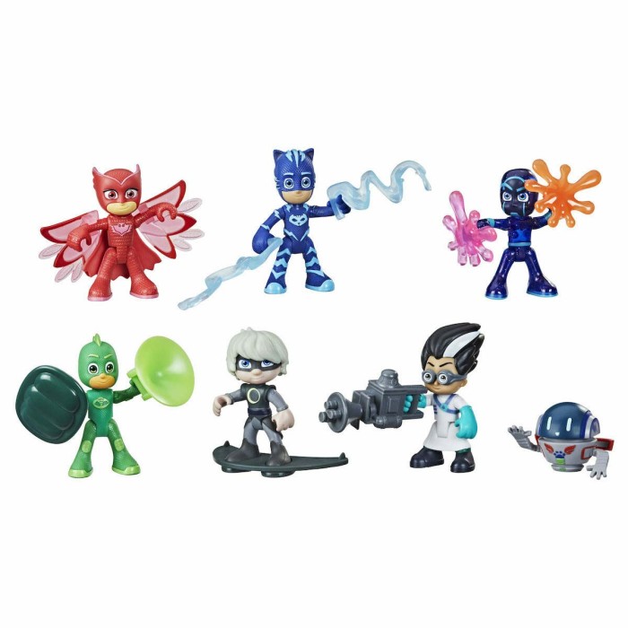 Hasbro Παιχνίδι Μινιατούρα PJ Masks Hero and Villain Figure Set για 3+ Ετών