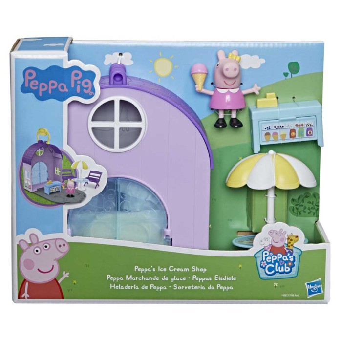 Hasbro Παιχνίδι Μινιατούρα Peppa Pig Παγωτατζίδικο