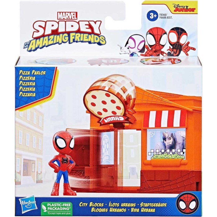 Spidey and His Amazing Friends - City Blocks Pizza Spidey για 3+ Ετών