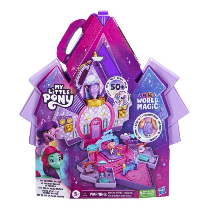 Παιχνίδι Μινιατούρα My Little Pony World Magic Mane Melody Spa Day