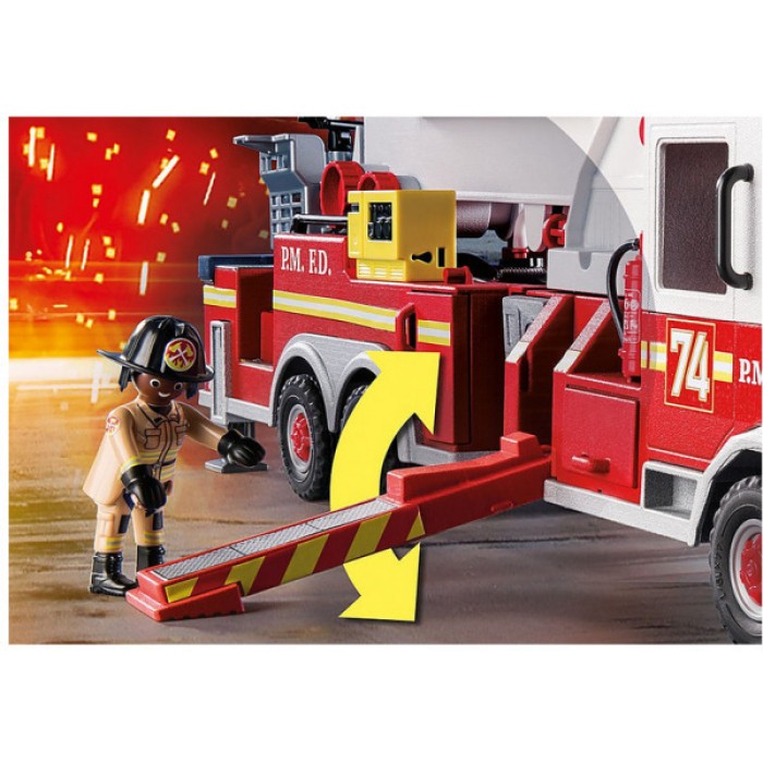 Playmobil US. Πυροσβεστικό Όχημα