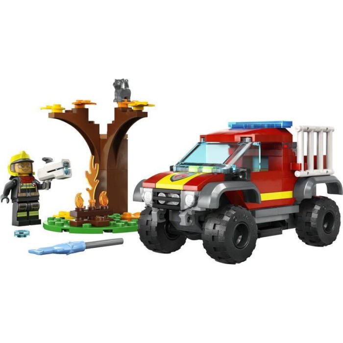 Lego City 4x4 Fire Truck Rescue για 5+ ετών