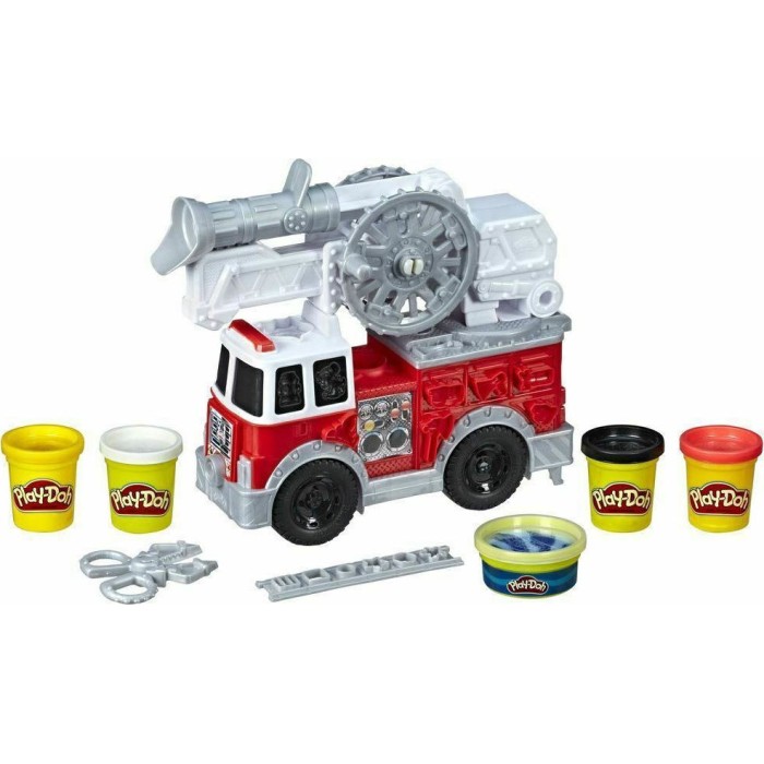 Play-Doh Πλαστελίνη - Παιχνίδι Wheels Fire Truck για 3+ Ετών
