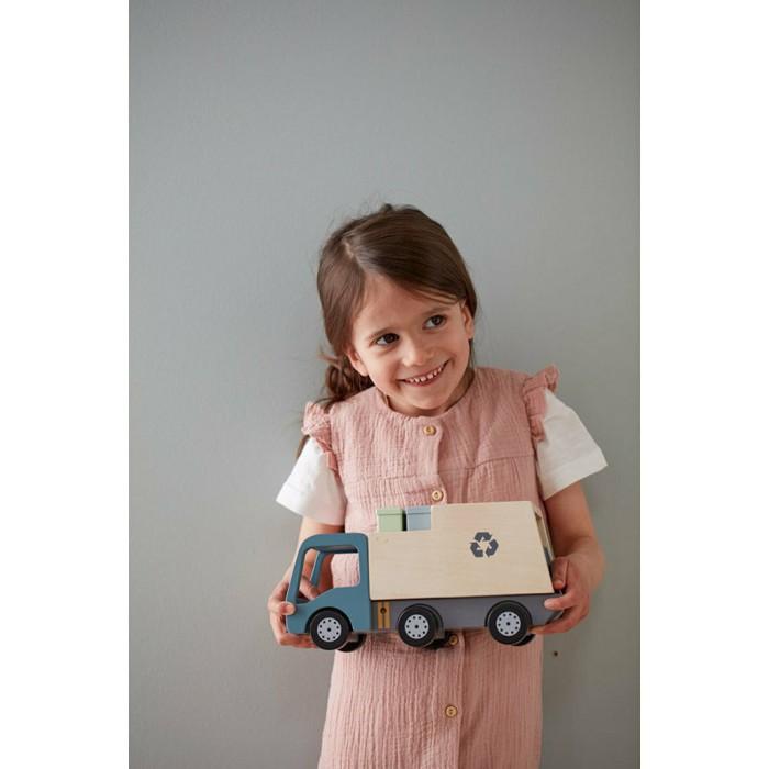 Kids Concept Ξύλινο απορριμματοφόρο Aiden