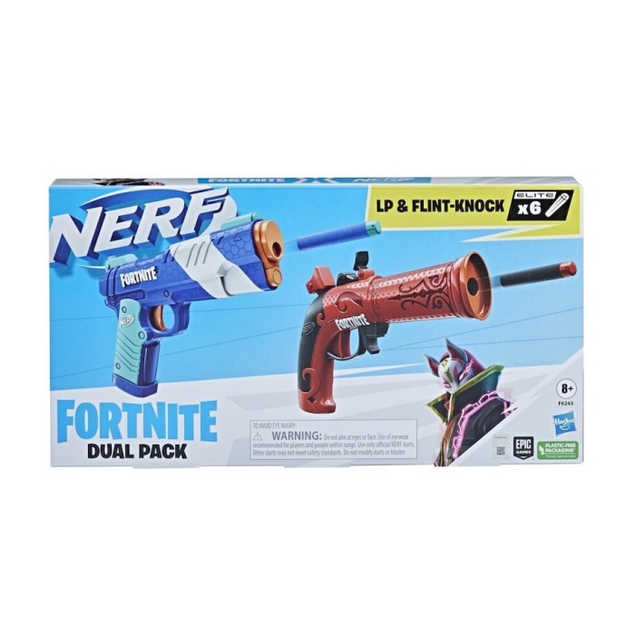 Hasbro Nerf Εκτοξευτής Lp & Flint - Knock Fortnite για 8+ Ετών