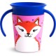 Munchkin Παιδικό Ποτηράκι "Miracle 360° Wildlove Sippy" από Πλαστικό Μπλε
