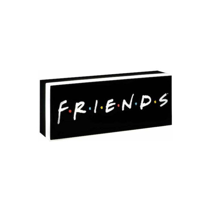 Paladone Led Παιδικό Διακοσμητικό Φωτιστικό Friends Μαύρο 30x12x7εκ.