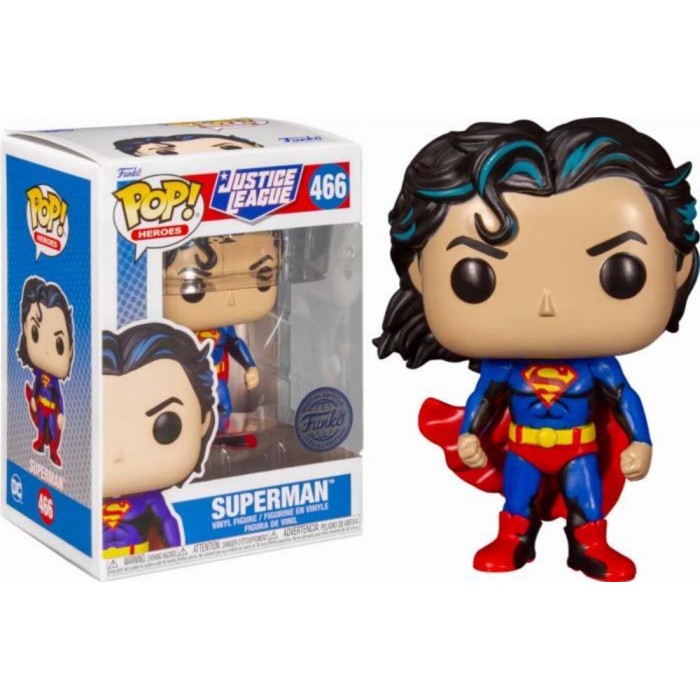 Funko Pop! Heroes: Justice League - Superman 466 Special Edition (Exclusive)
